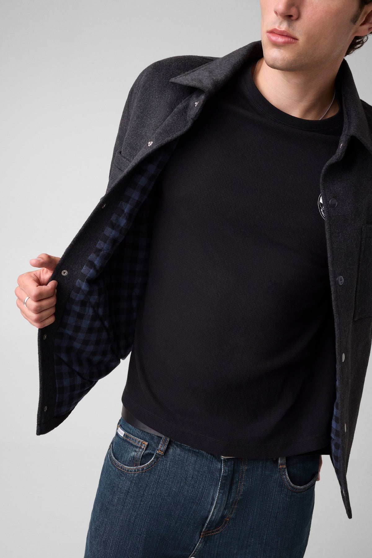 GJ PADDED WOOL JACKET
