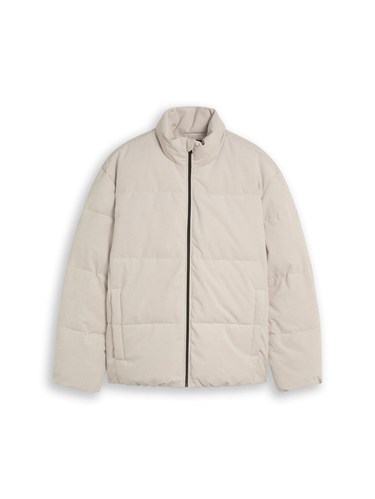 Relaxed Fit Cord Pufferjacke