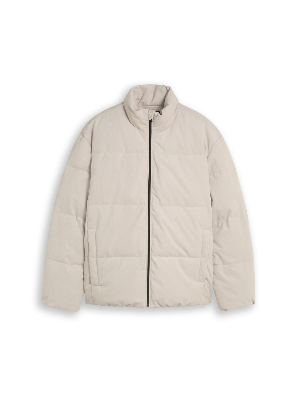Relaxed Fit Cord Pufferjacke