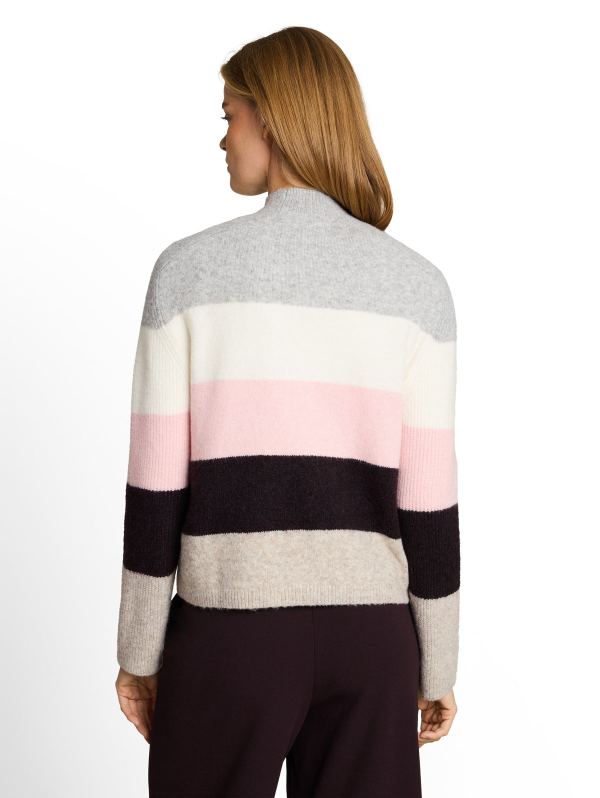 Strickpullover mit Wollanteil