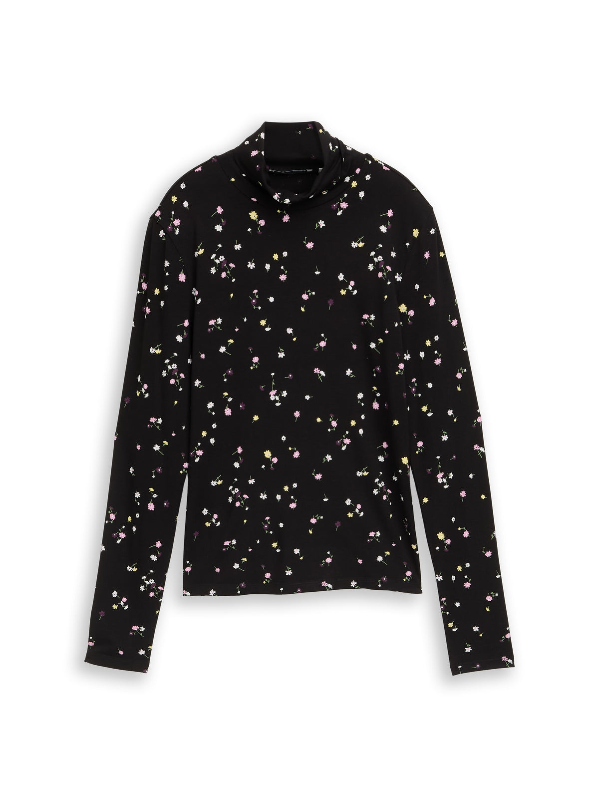 Rollkragenshirt mit Muster