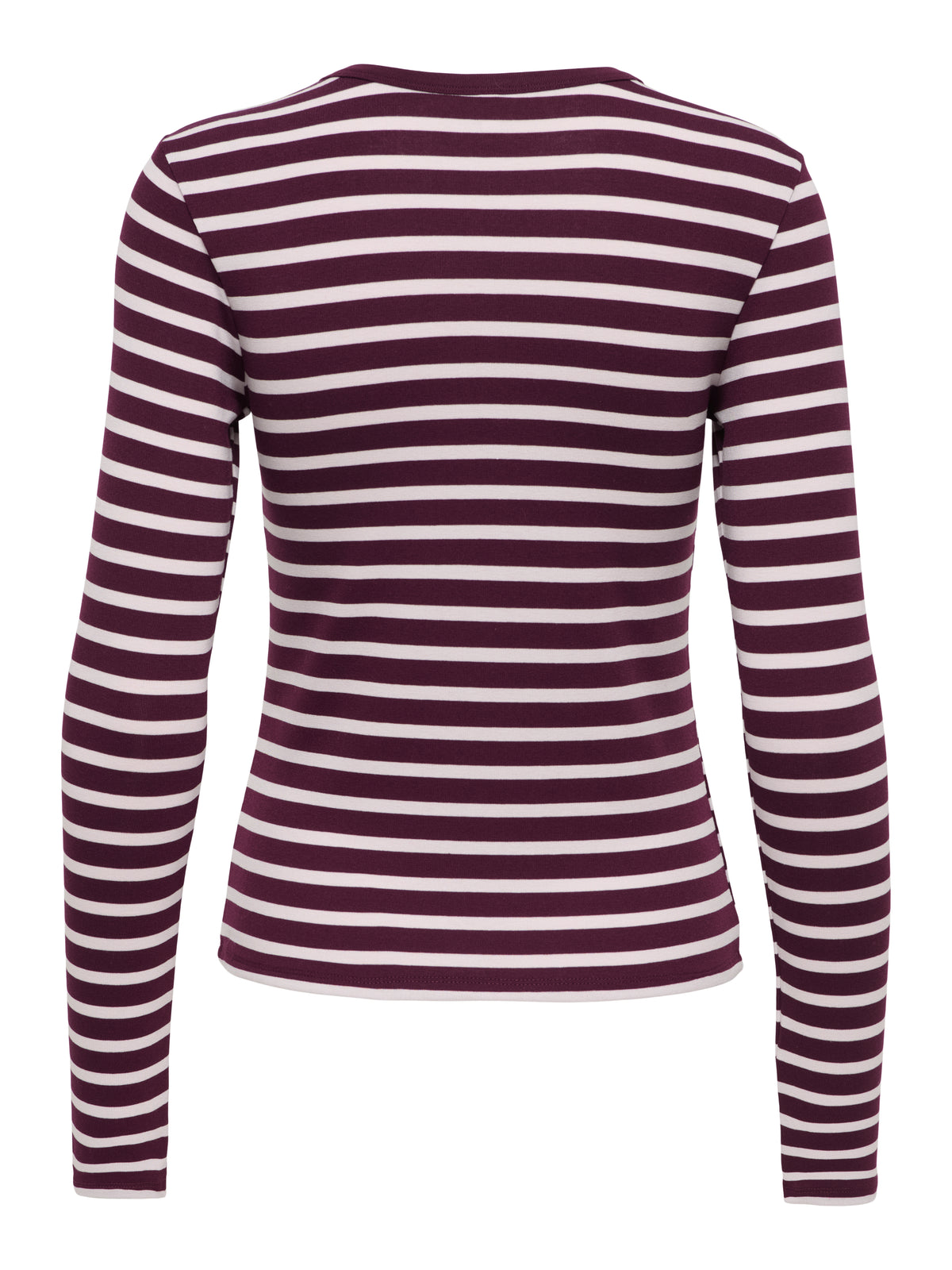 ONLEVIE L/S O-NECK STRIPE TOP JRS
