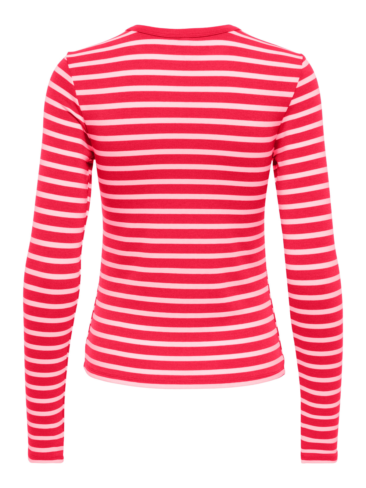 ONLEVIE L/S O-NECK STRIPE TOP JRS