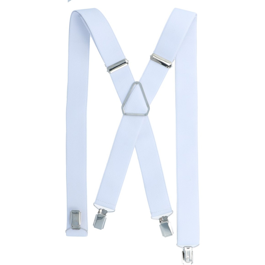 Willen Hosenträger, weiß