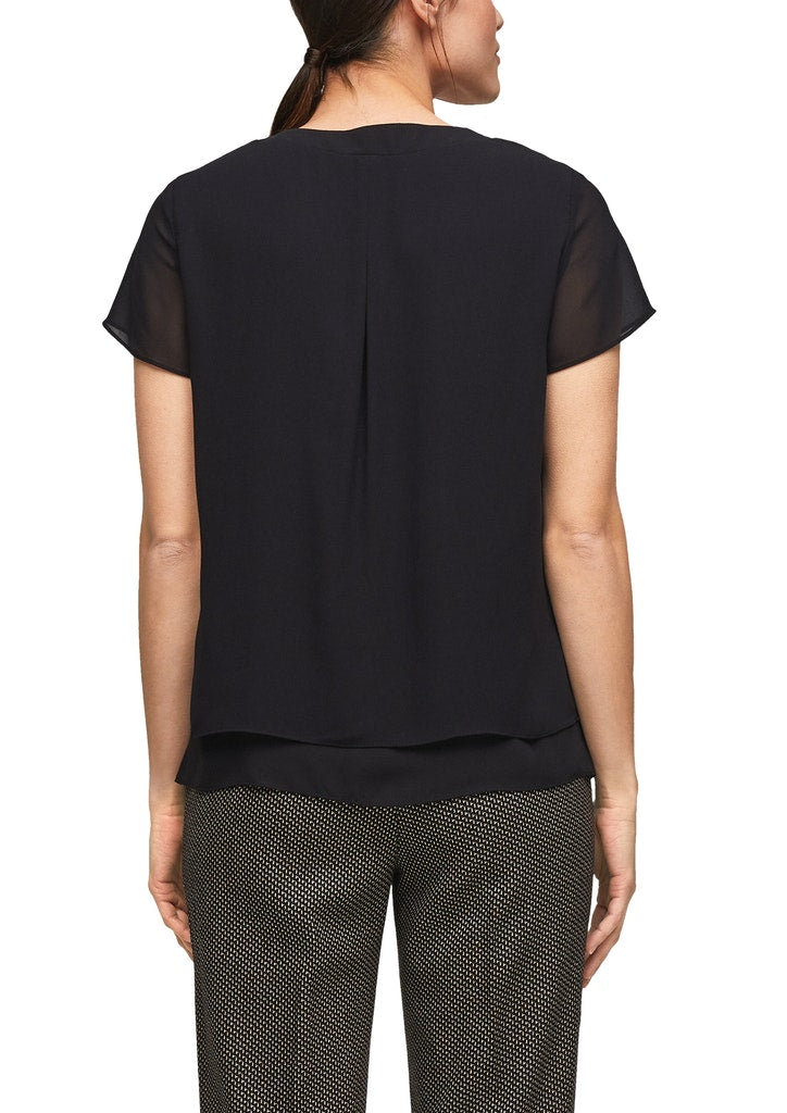 Chiffon-Bluse