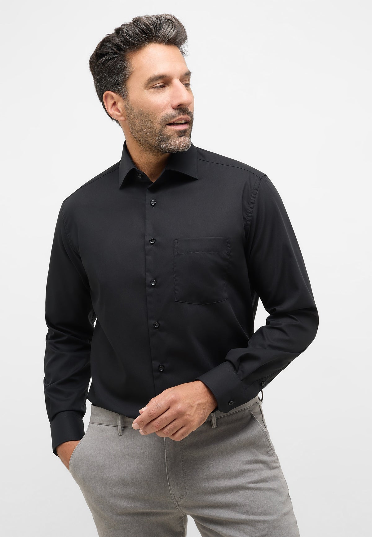 Original Shirt Popeline verlängerter Arm (68 cm)