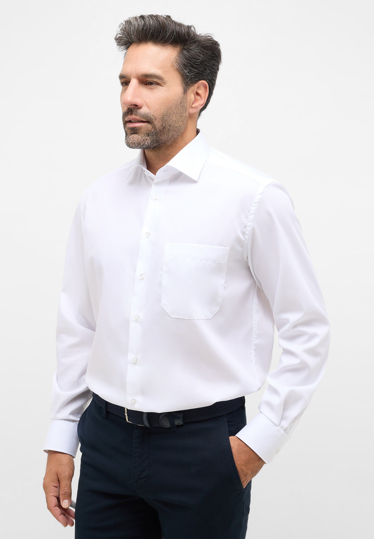 Original Shirt Popeline Langarm