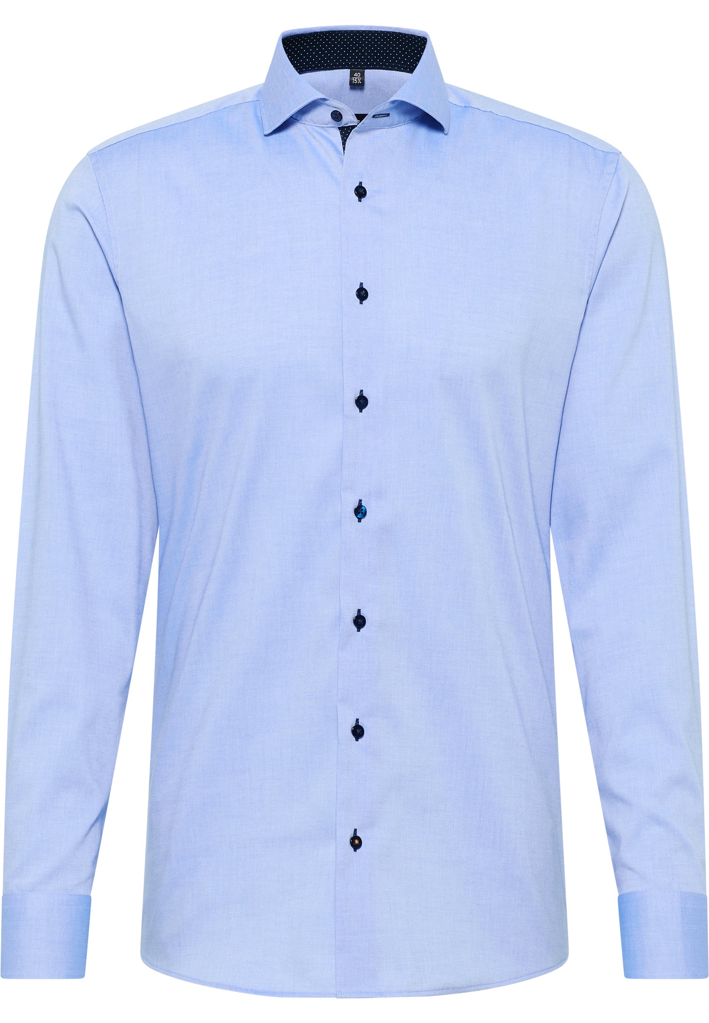 ETERNA LANGARM HEMD SLIM FIT PINPOINT