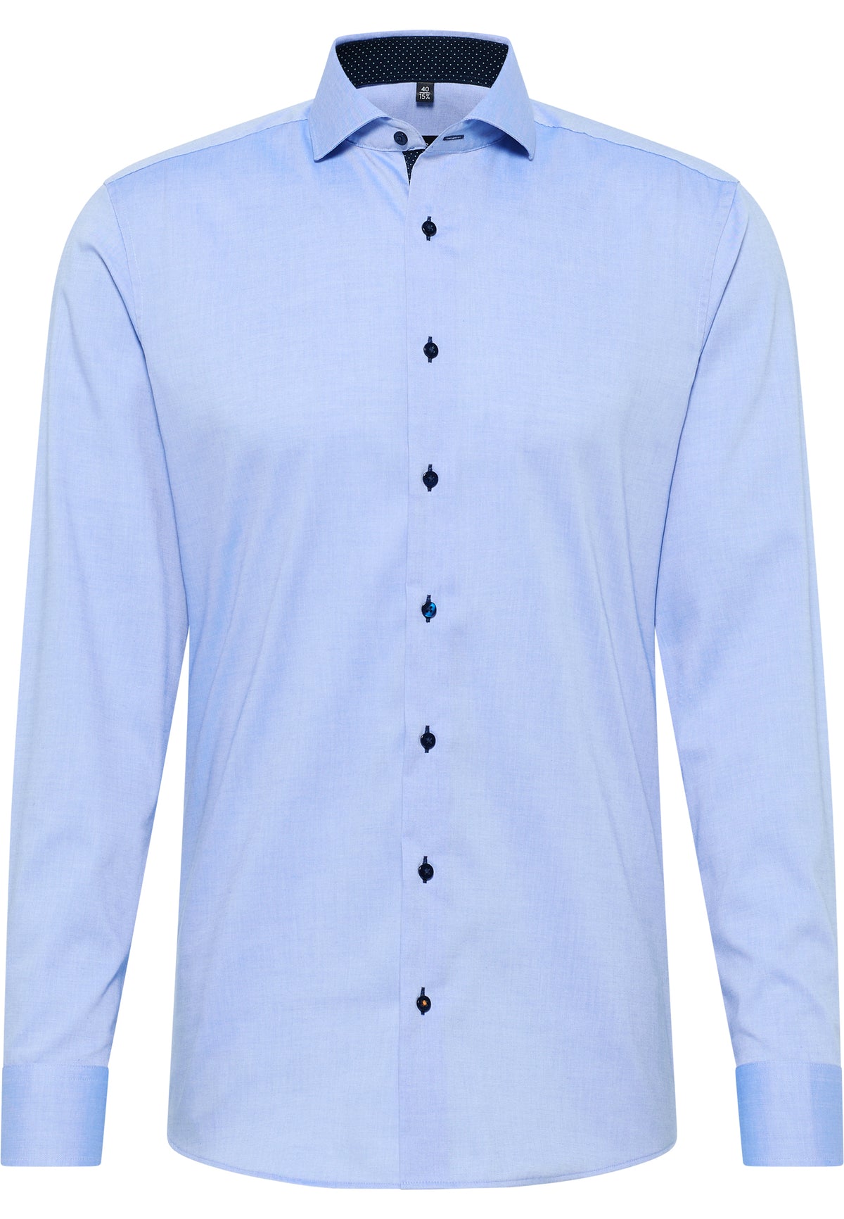 ETERNA LANGARM HEMD SLIM FIT PINPOINT