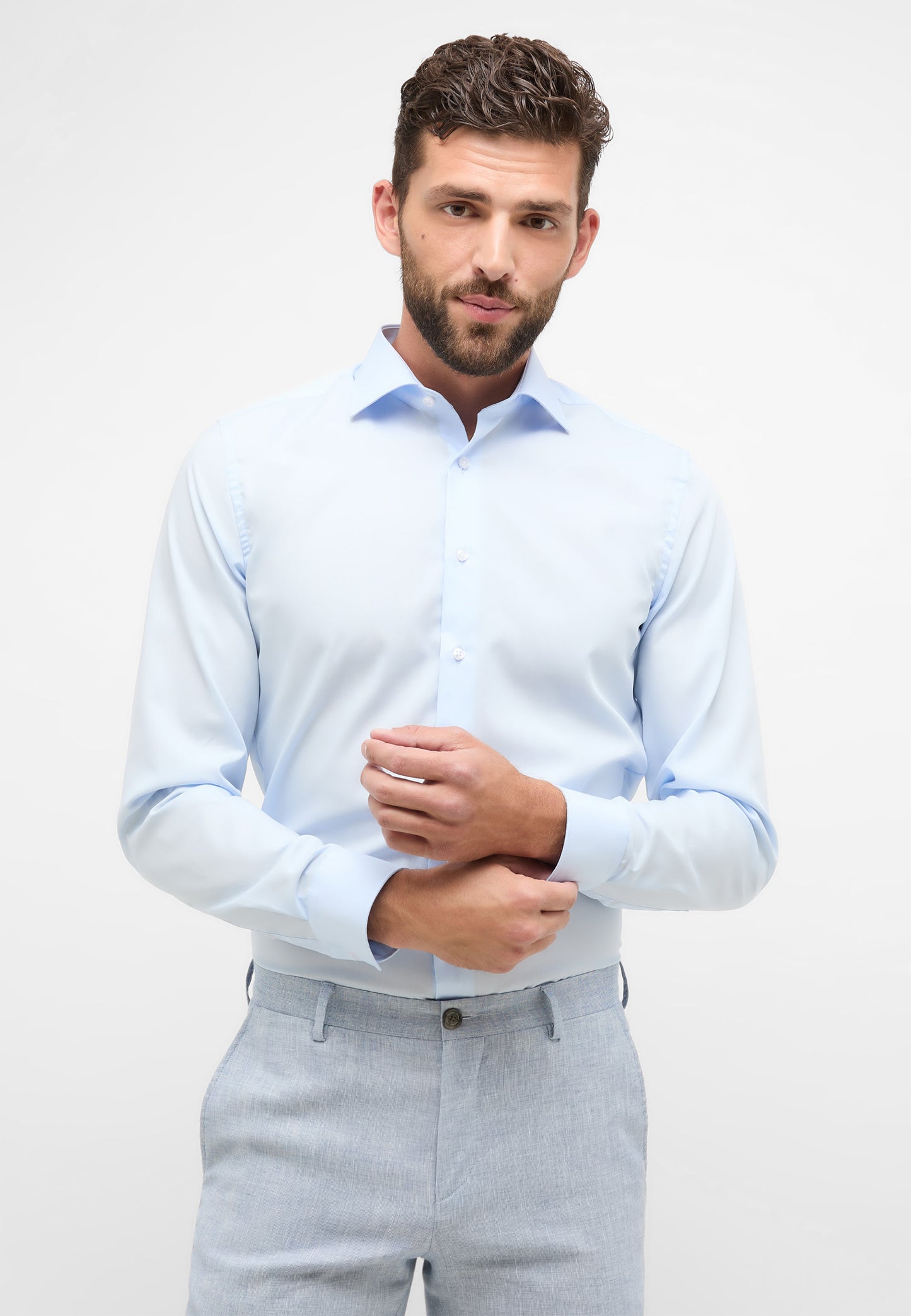 Original Shirt Popeline Langarm
