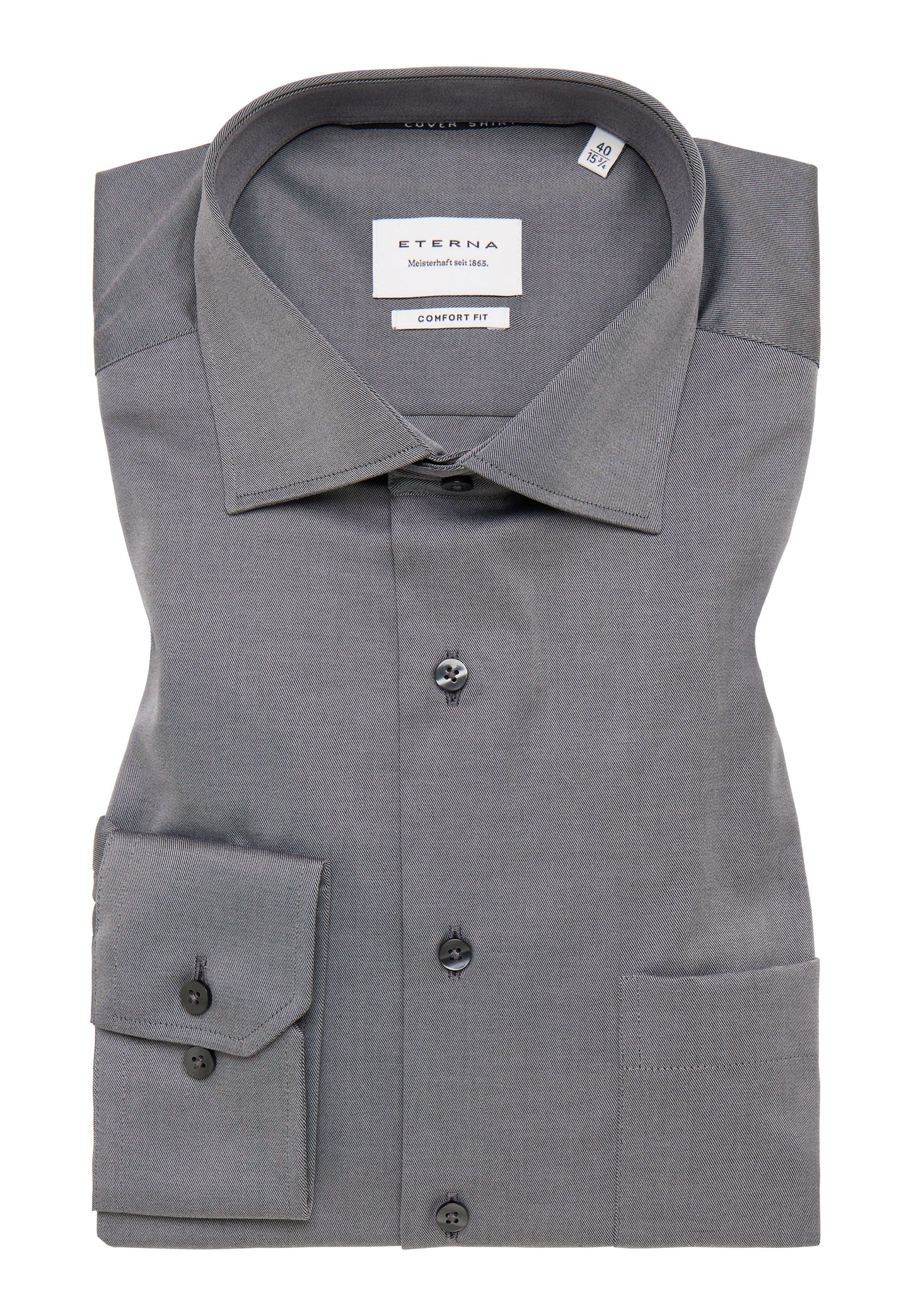Cover Shirt Twill Langarm