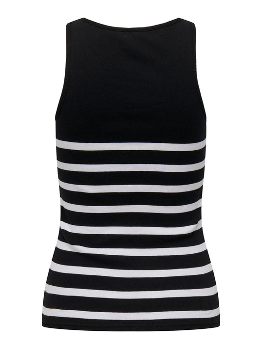 ONLKENYA RIB STRIPE TANK TOP JRS NOOS