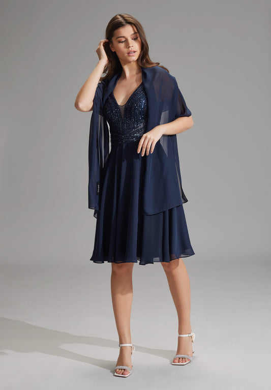 Stola aus Chiffon