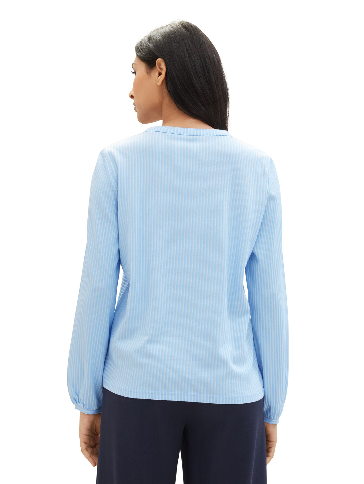 Bluse mit Streifenmuster