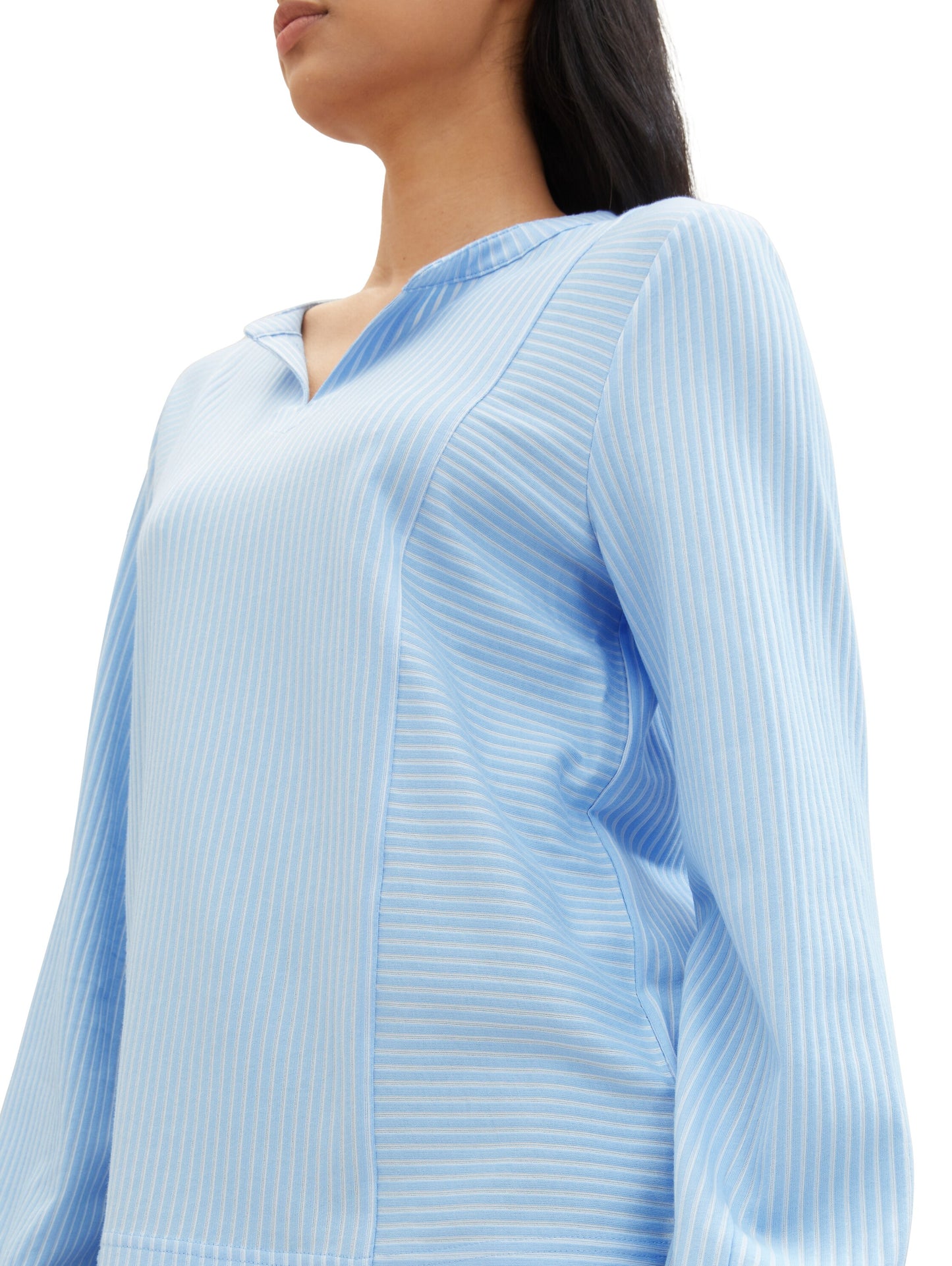 Bluse mit Streifenmuster