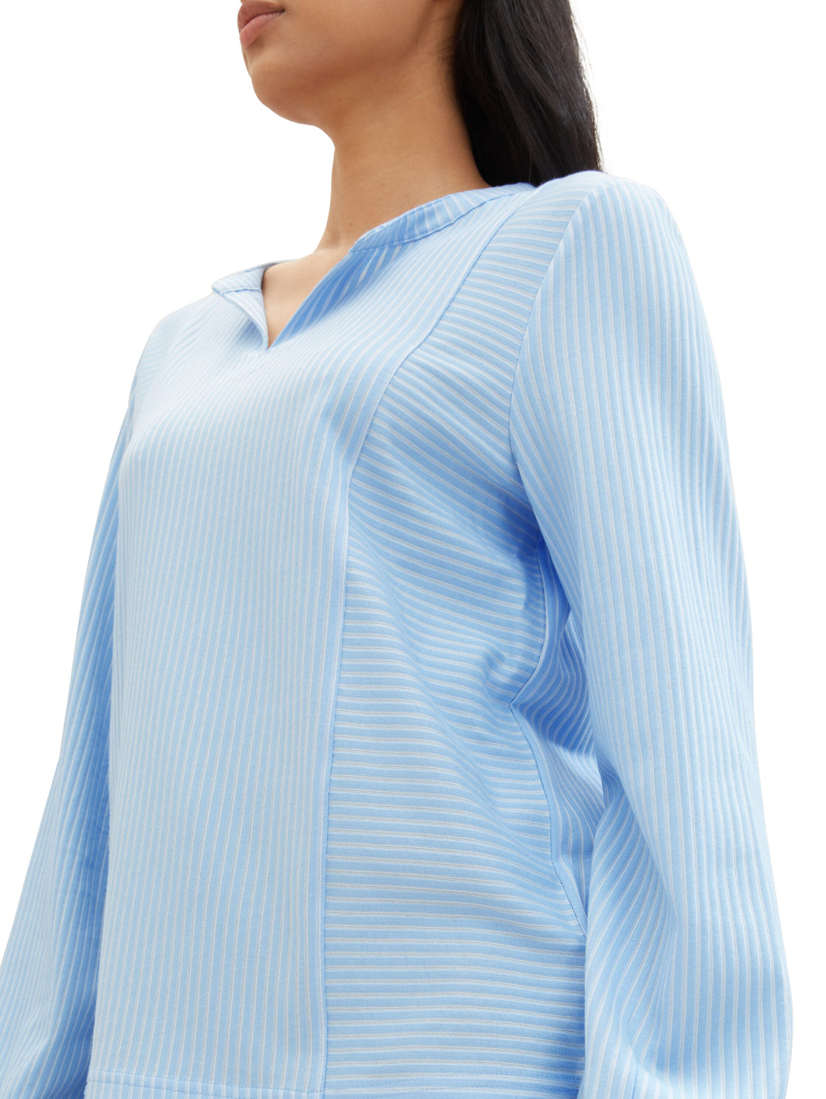 Bluse mit Streifenmuster