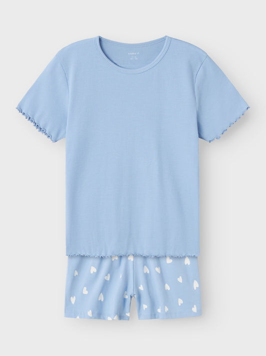 NKFNIGHTSET SS HEARTS RIB