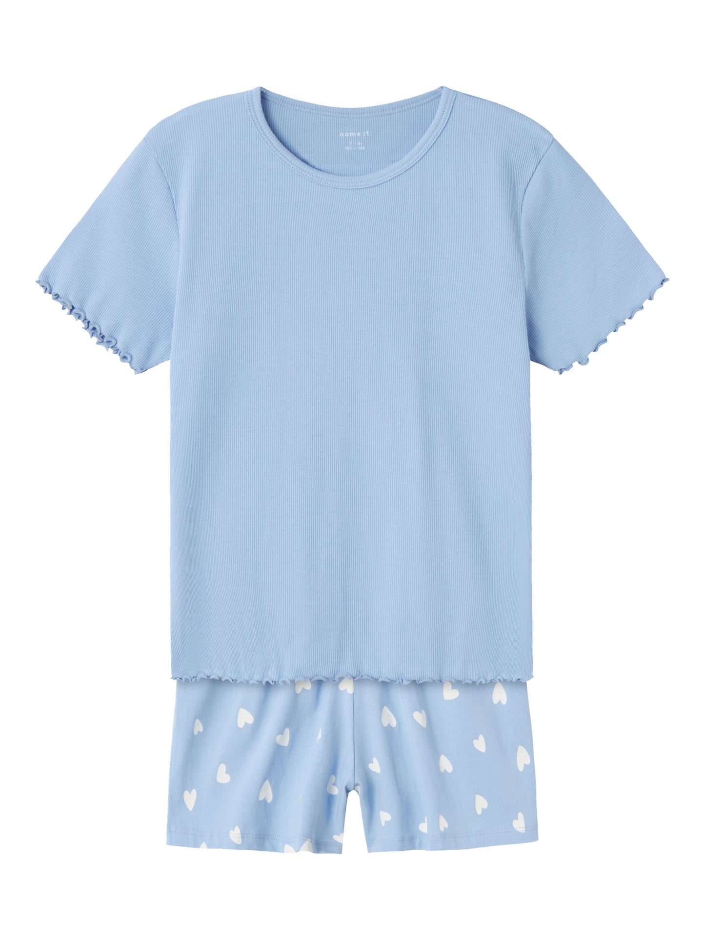 NKFNIGHTSET SS HEARTS RIB