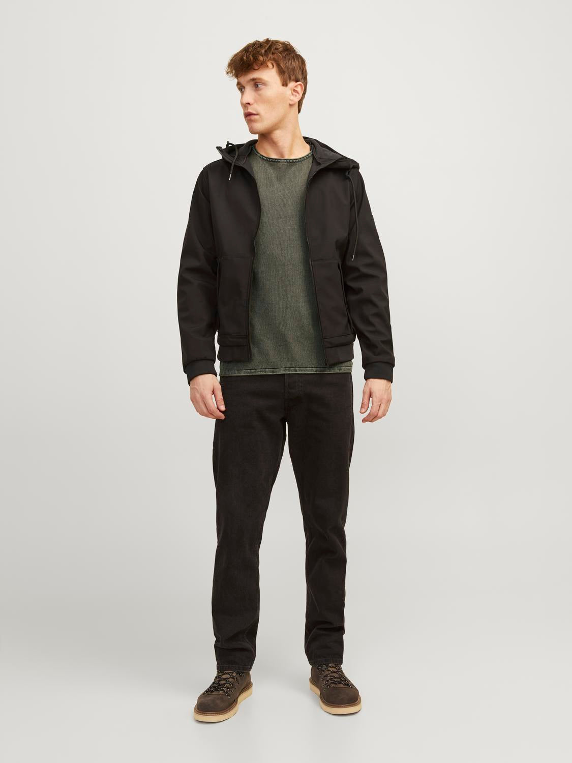 JJELEO KNIT CREW NECK NOOS
