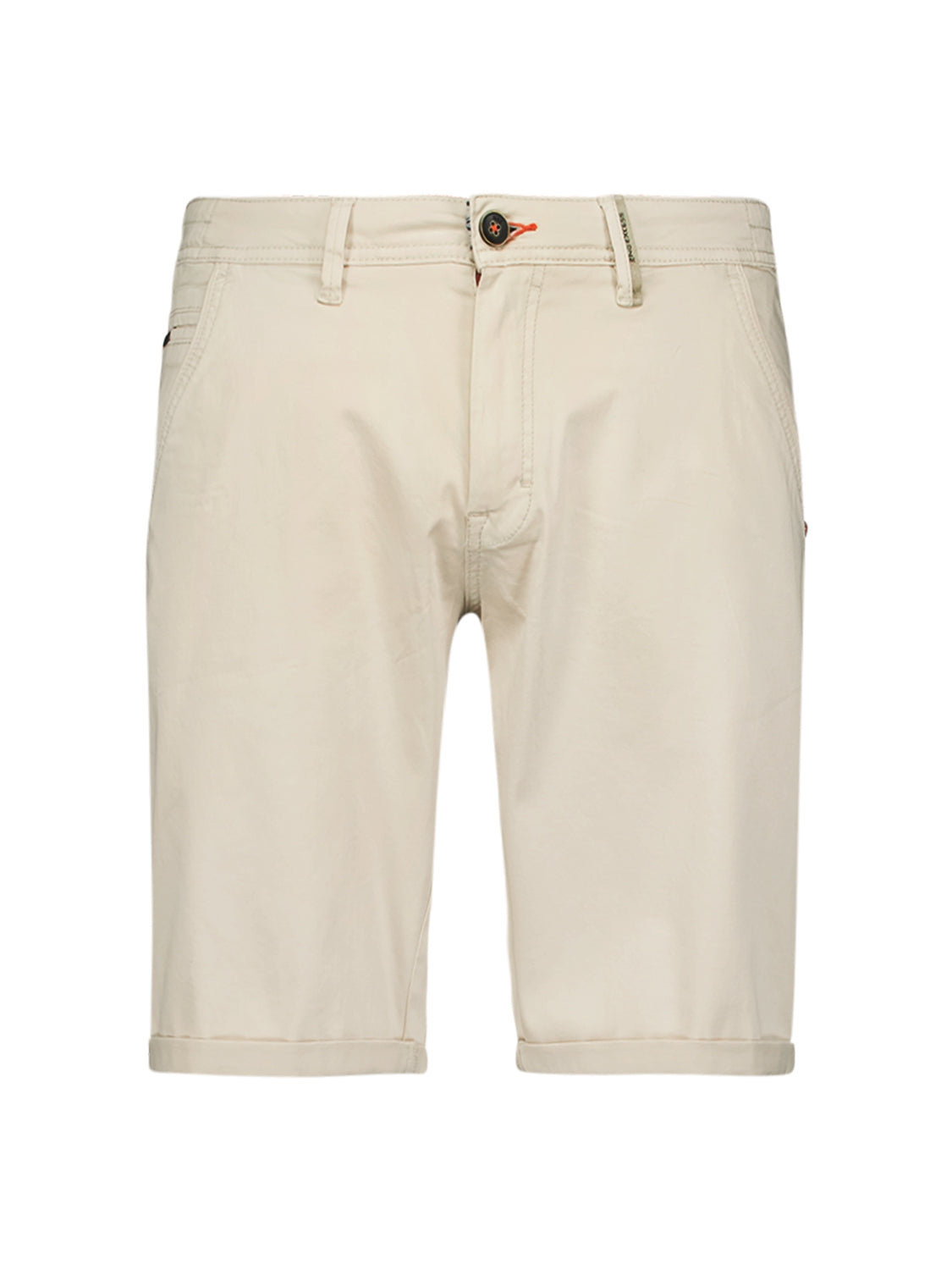 Short Chino Garment Dyed Twill Stretch