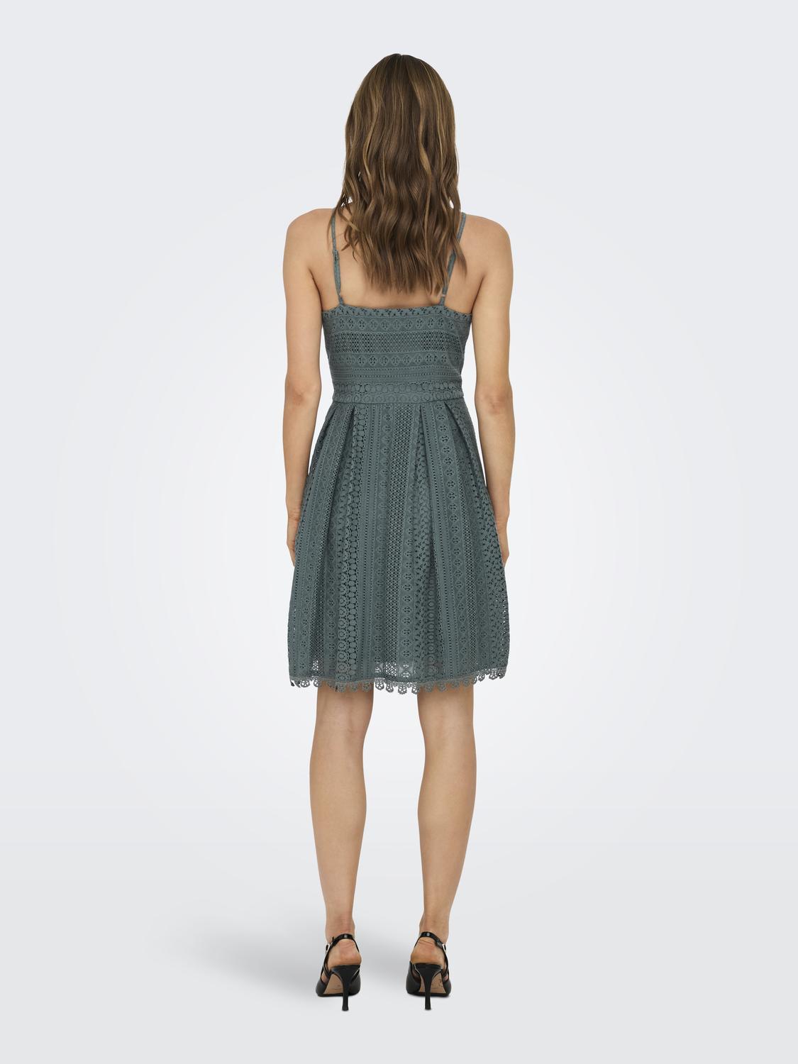 ONLHELENA LACE S/L SHORT DRESS NOOS WVN