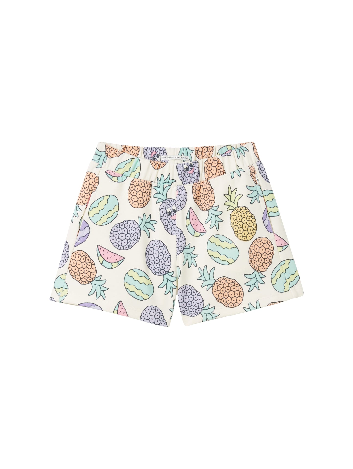 Sweat-Shorts mit recyceltem Polyester