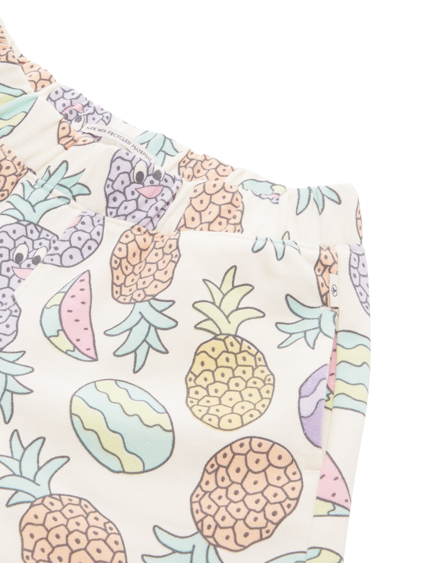 Sweat-Shorts mit recyceltem Polyester
