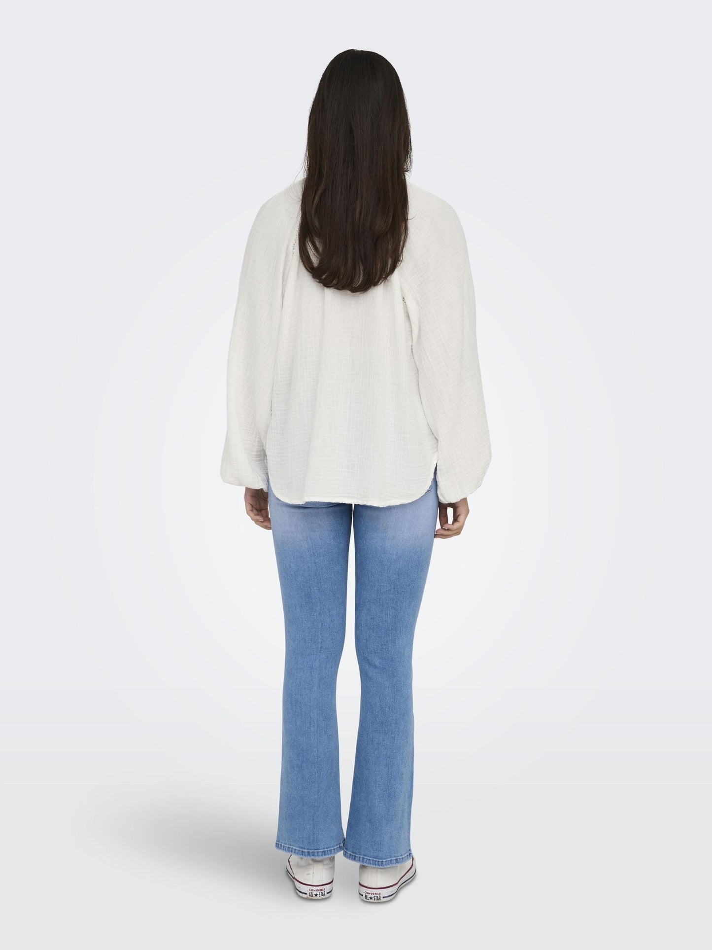 ONLTHYRA LIFE LS V-NECK TOP NOOS WVN