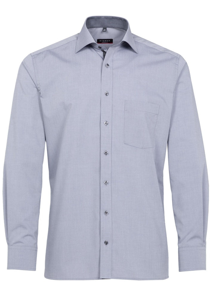 ETERNA LANGARM HEMD MODERN FIT CHAMBRAY