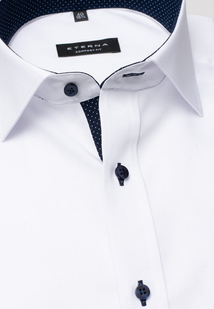 ETERNA LANGARM HEMD COMFORT FIT PINPOINT
