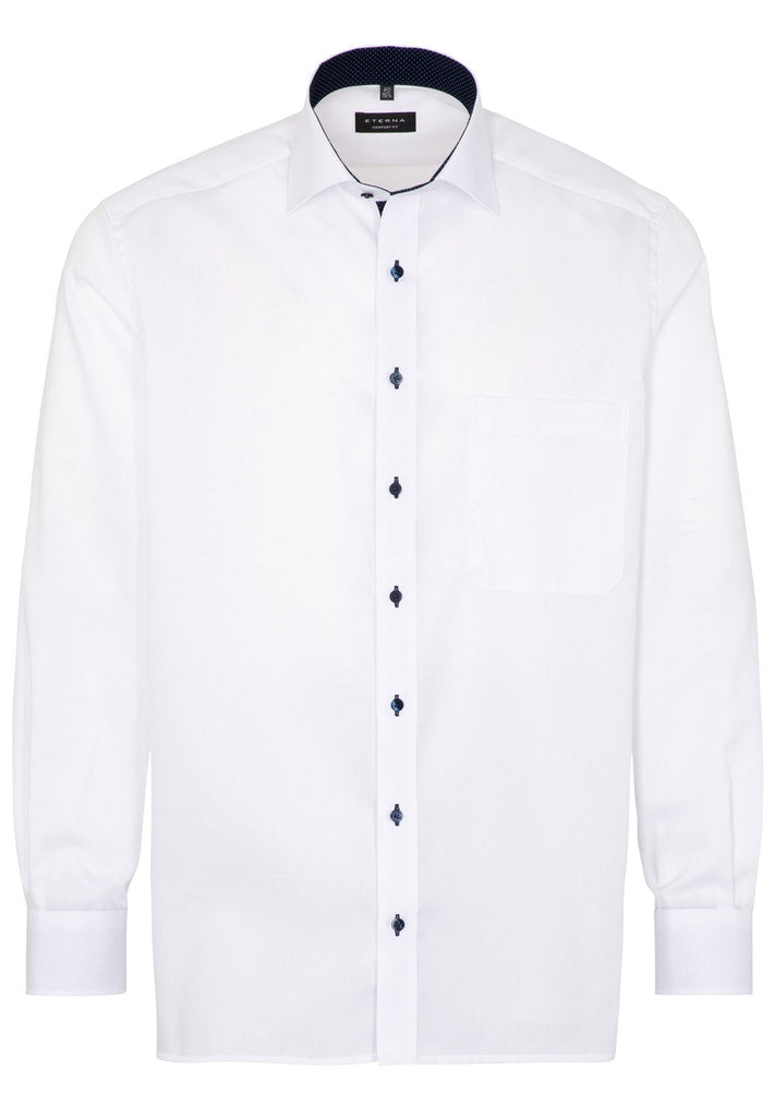 ETERNA LANGARM HEMD COMFORT FIT PINPOINT