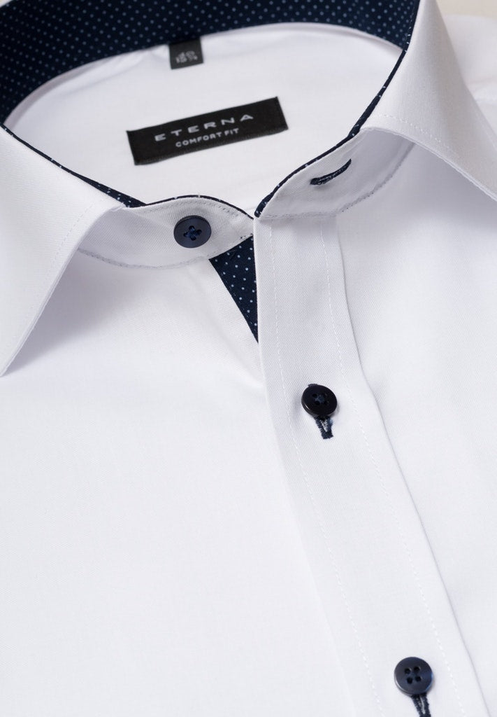 ETERNA LANGARM HEMD COMFORT FIT PINPOINT