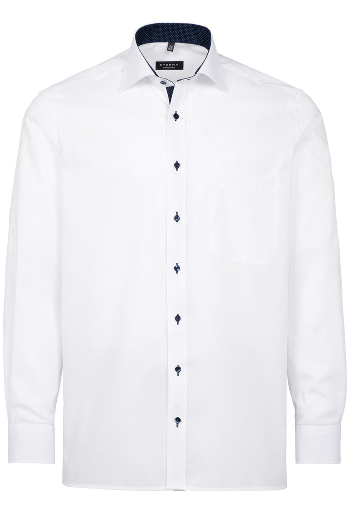 ETERNA LANGARM HEMD COMFORT FIT PINPOINT