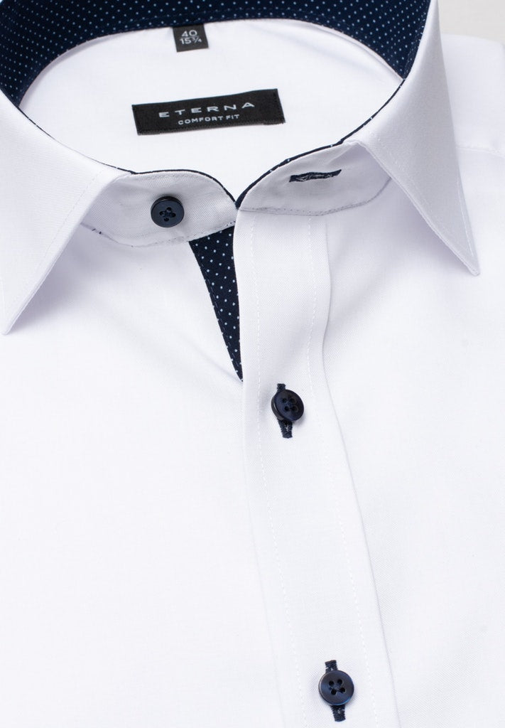 ETERNA LANGARM HEMD COMFORT FIT PINPOINT