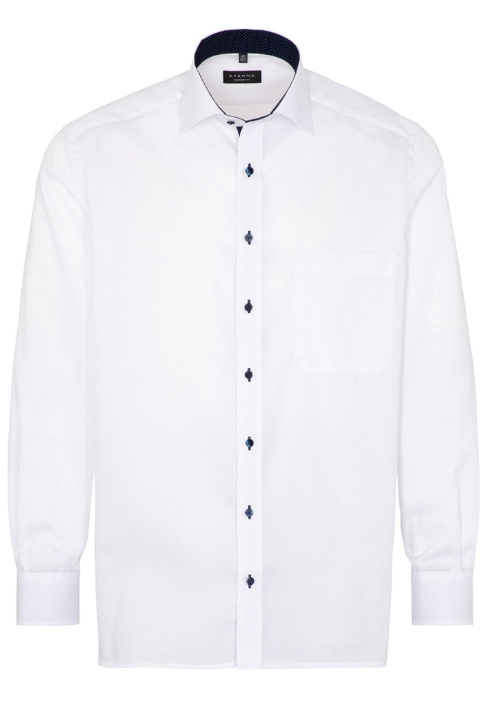 ETERNA LANGARM HEMD COMFORT FIT PINPOINT
