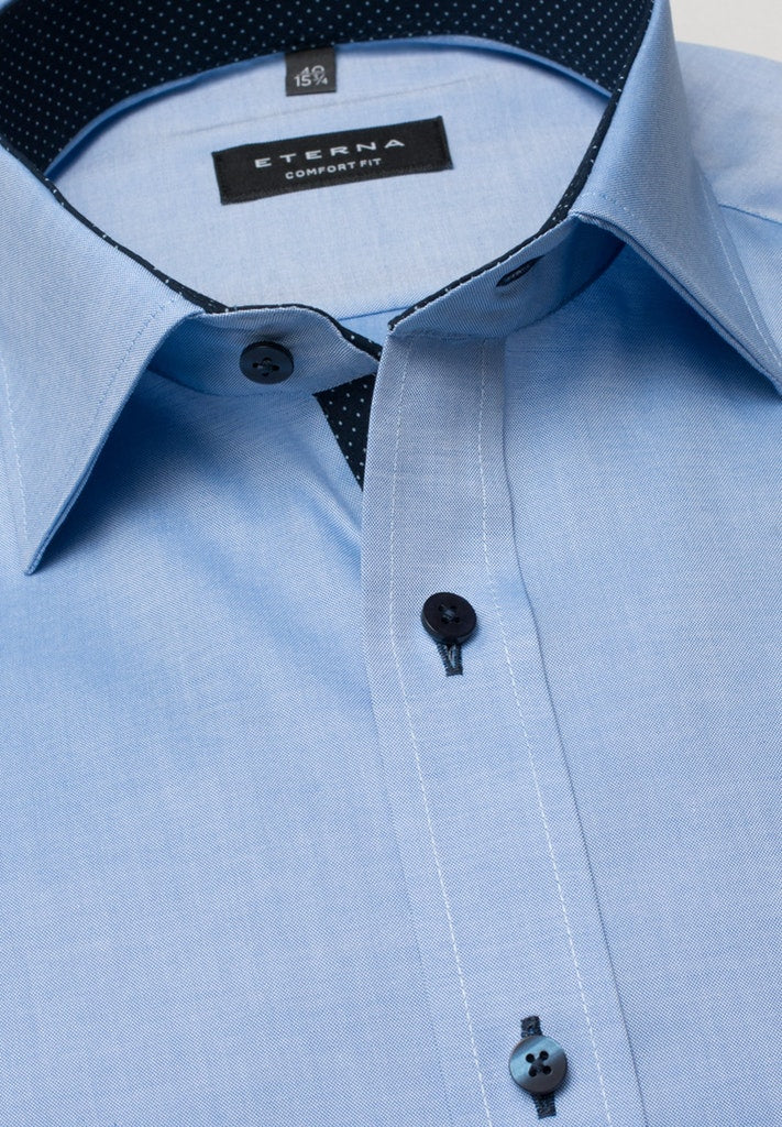 ETERNA LANGARM HEMD COMFORT FIT PINPOINT