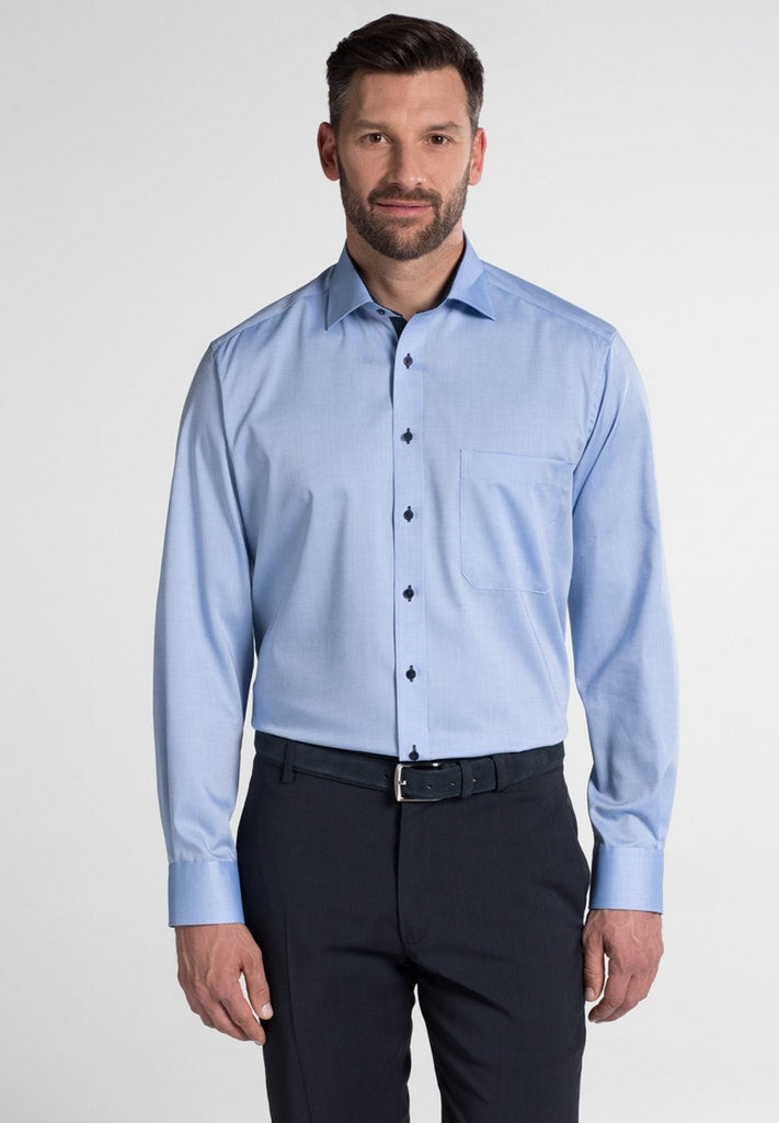 ETERNA LANGARM HEMD COMFORT FIT PINPOINT