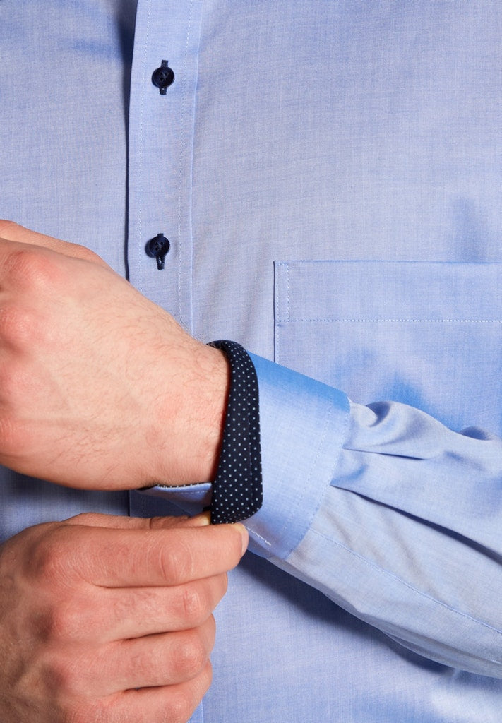 ETERNA LANGARM HEMD COMFORT FIT PINPOINT