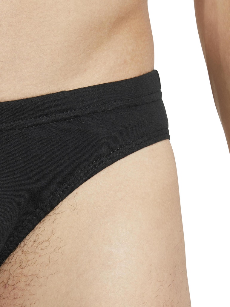 Mini Slip 7er-Pack, schwarz-dunkel-uni