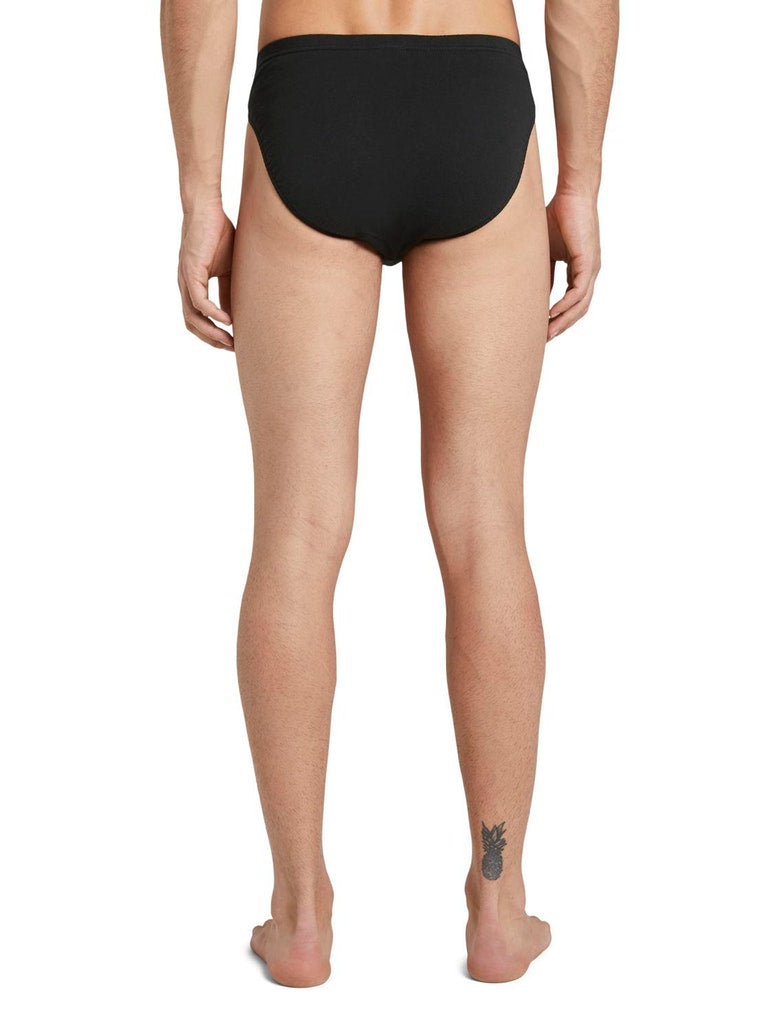 Mini Slip 7er-Pack, schwarz-dunkel-uni