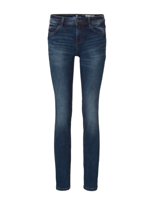 Tom Tailor Alexa straight, mid stone wash denim