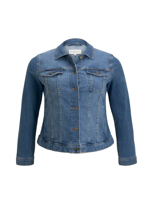 denim jacket, Blue Denim