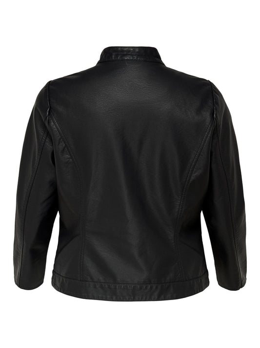 CARROBBER FAUX LEATHER JACKET NOOS