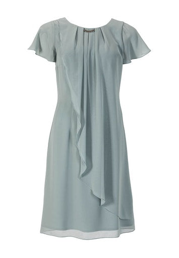 Cocktailkleid in Doppellagenoptik