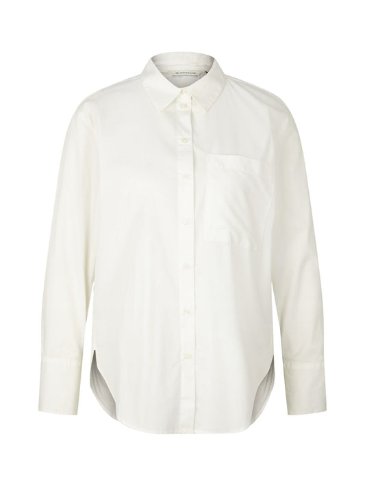 blouse poplin, Whisper White