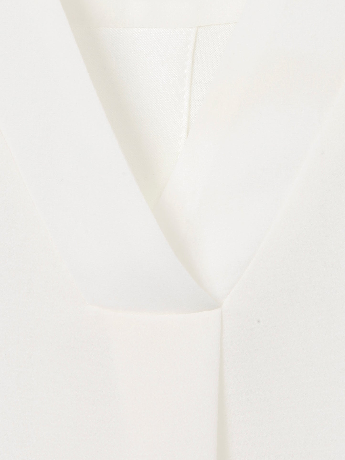 Bluse V-Ausschnitt 1/1 Arm Materialmix