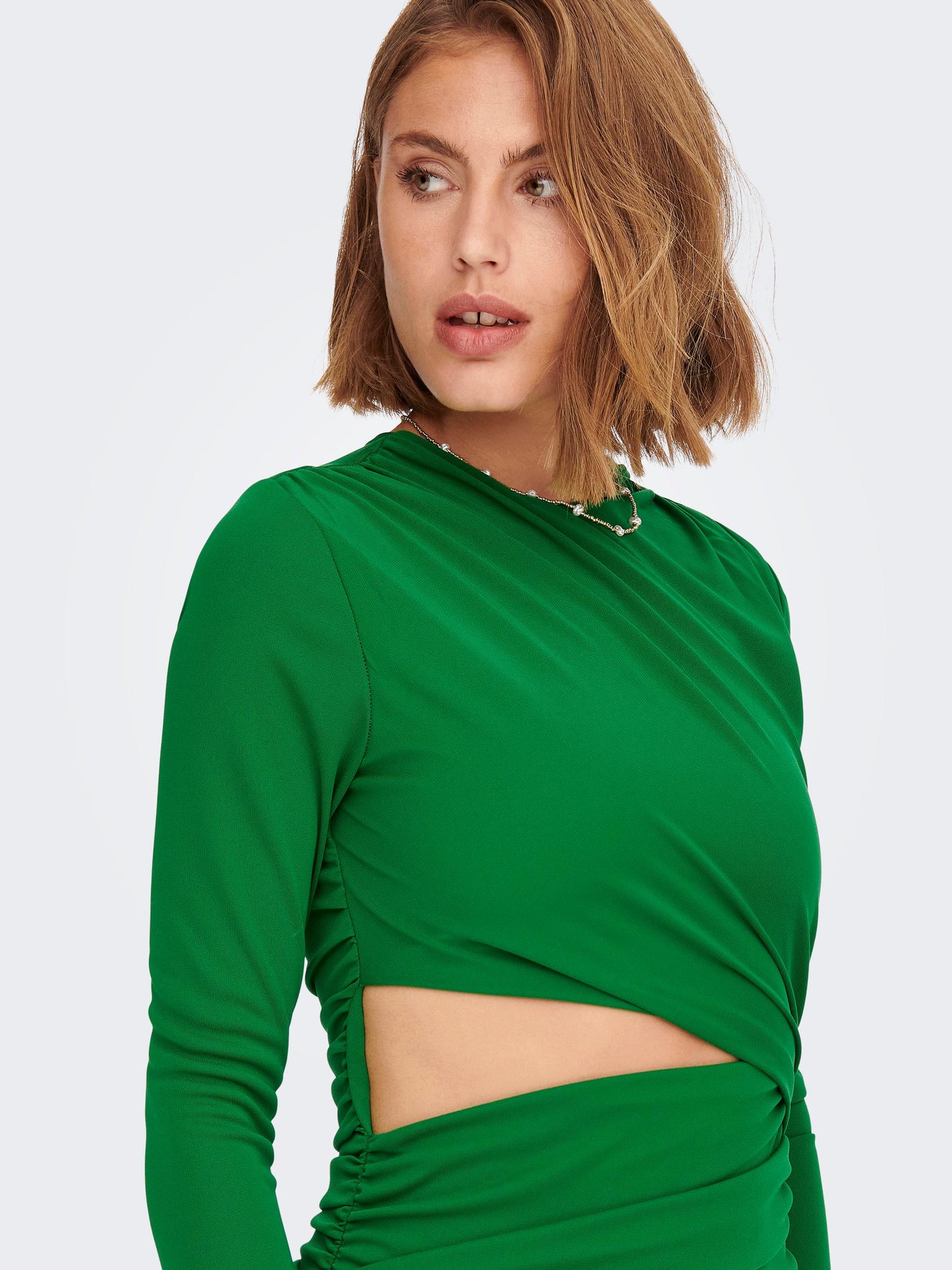 ONLFOX L/S RUCHING DRESS JRS