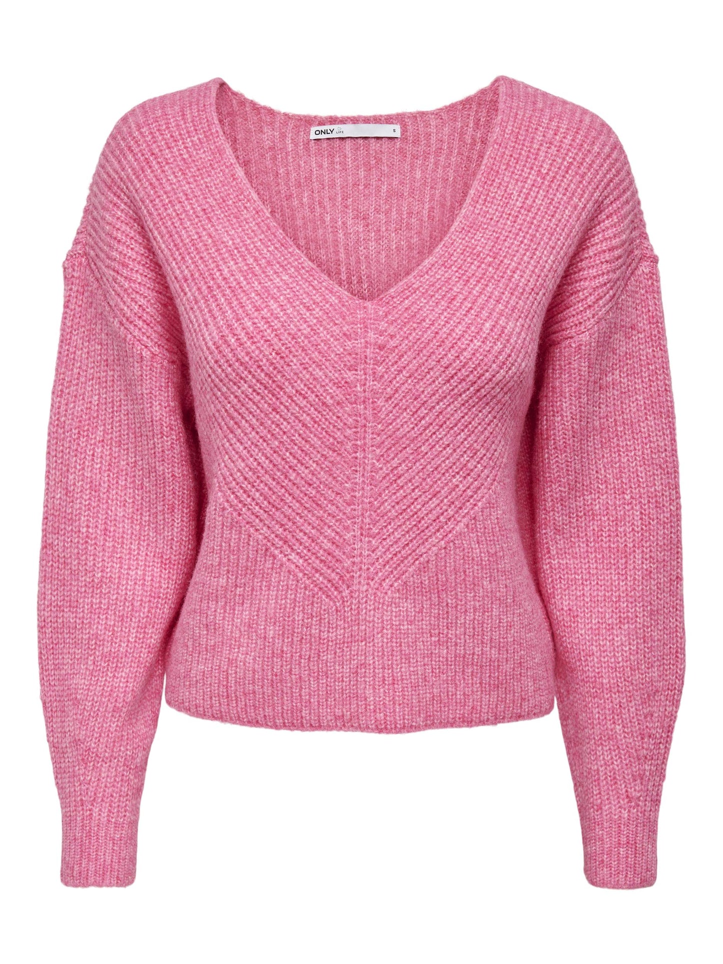 ONLALLIE LIFE L/S V-NECK PULLOVER KNT