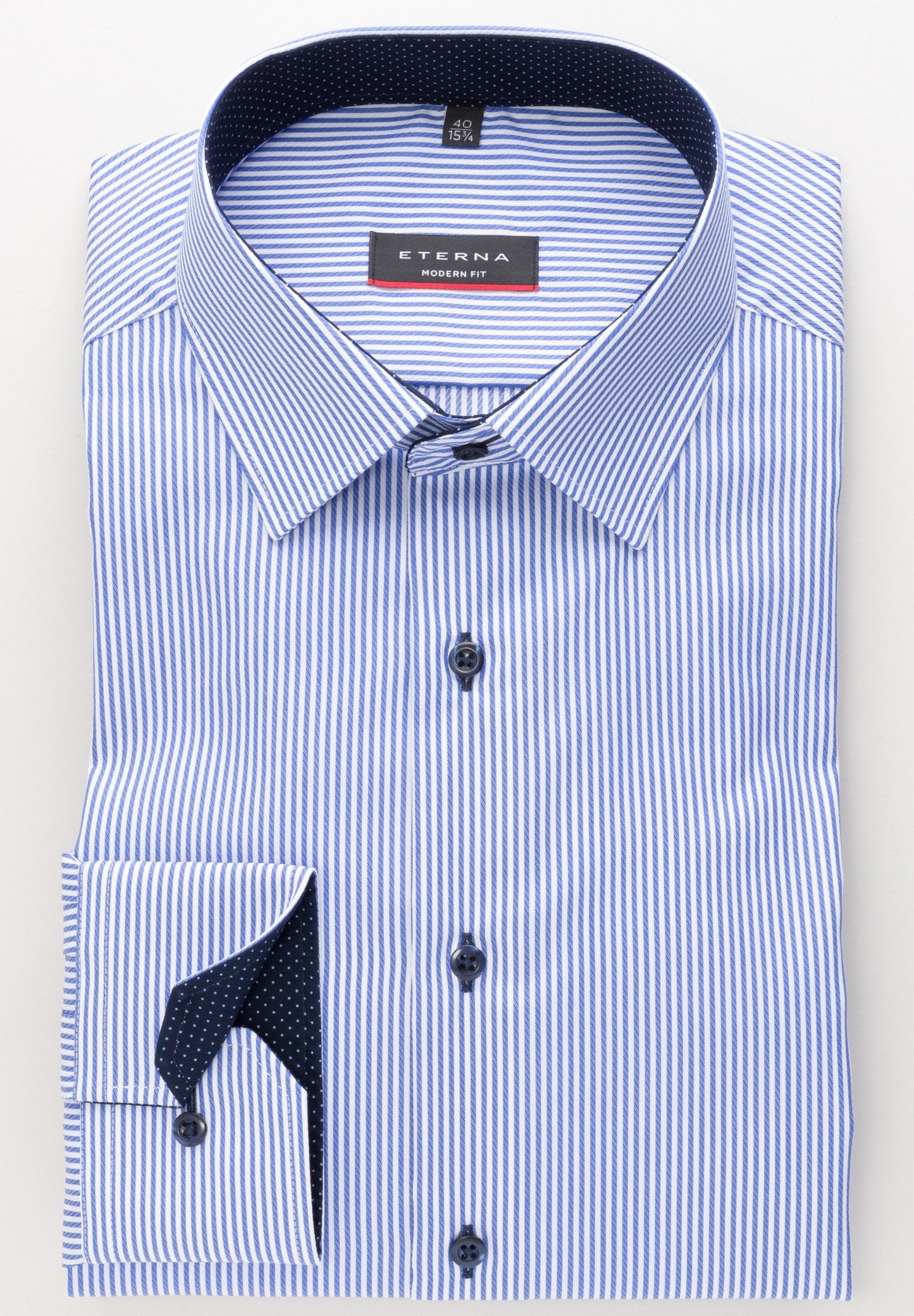 ETERNA LANGARM HEMD MODERN FIT TWILL