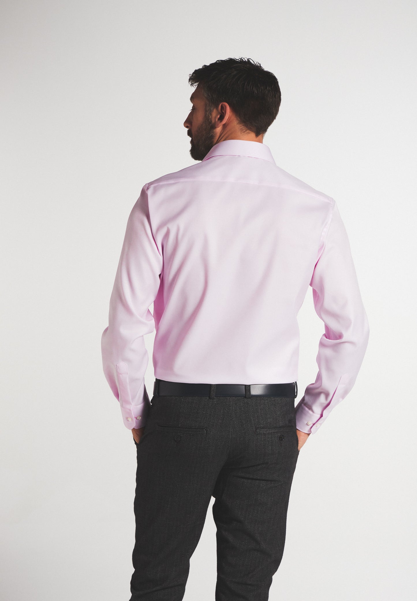 ETERNA LANGARM HEMD MODERN FIT COVER SHIRT TWILL